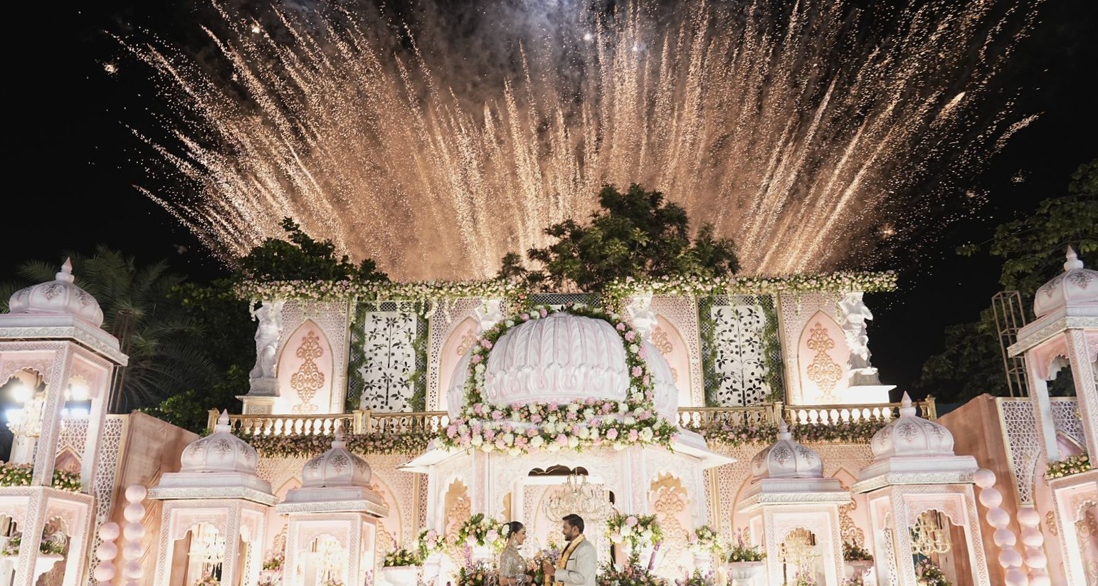 Grand wedding celebration
